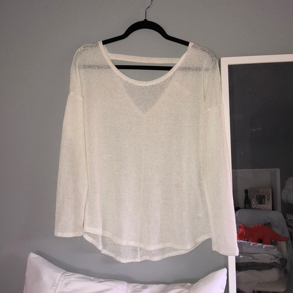 White sweater